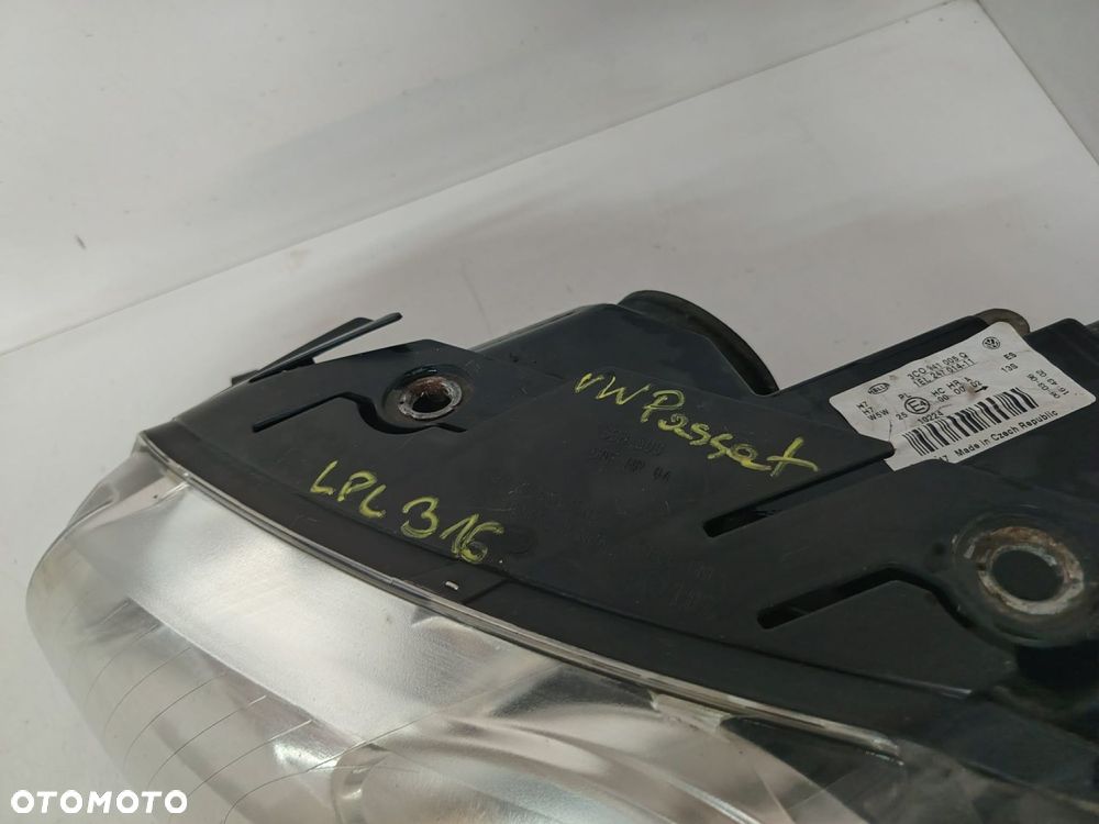 VW PSSAT B6  LAMPA PRZÓD PRZEDNIA LEWA EUROPA 3C0941005Q - 4
