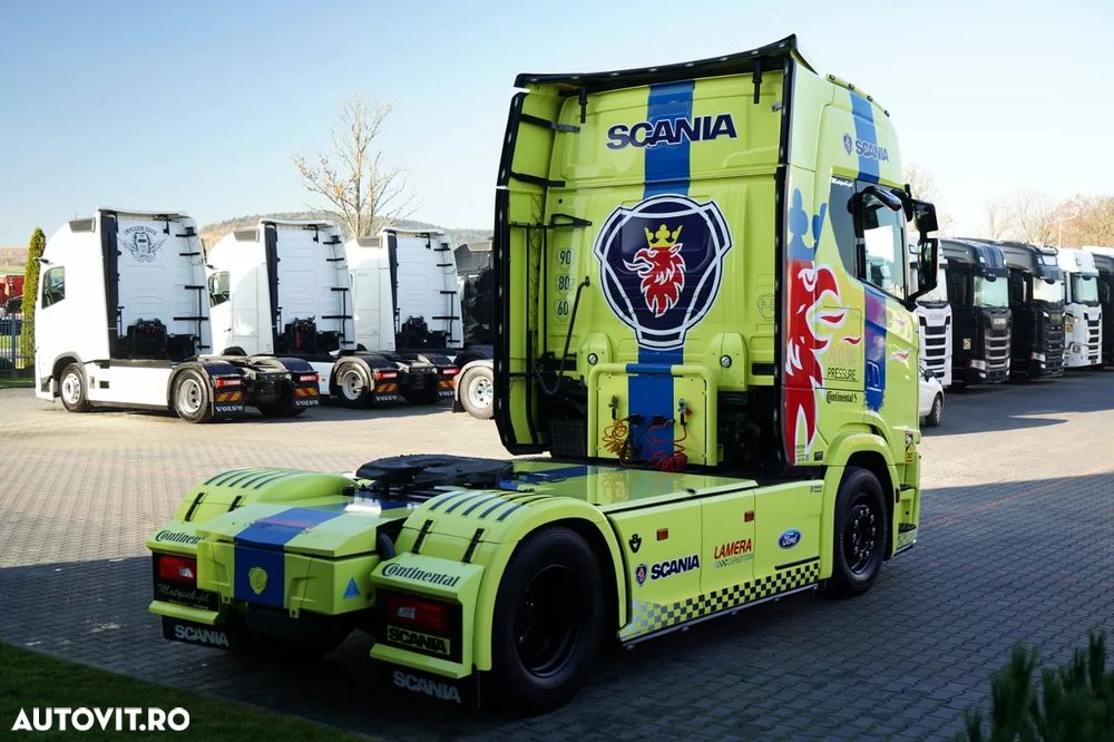 Scania S 520 / V8 / RETARDER / I-PARK COOL / COMPLET AIRMATIC / PIELE / - 8