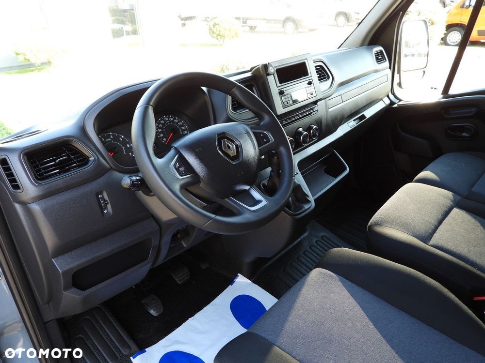 Renault MASTER PLANDEKA 10 PALET WEBASTO TEMPOMAT LEDY PNEUMATYKA KLIMATYZACJA  165KM - 3