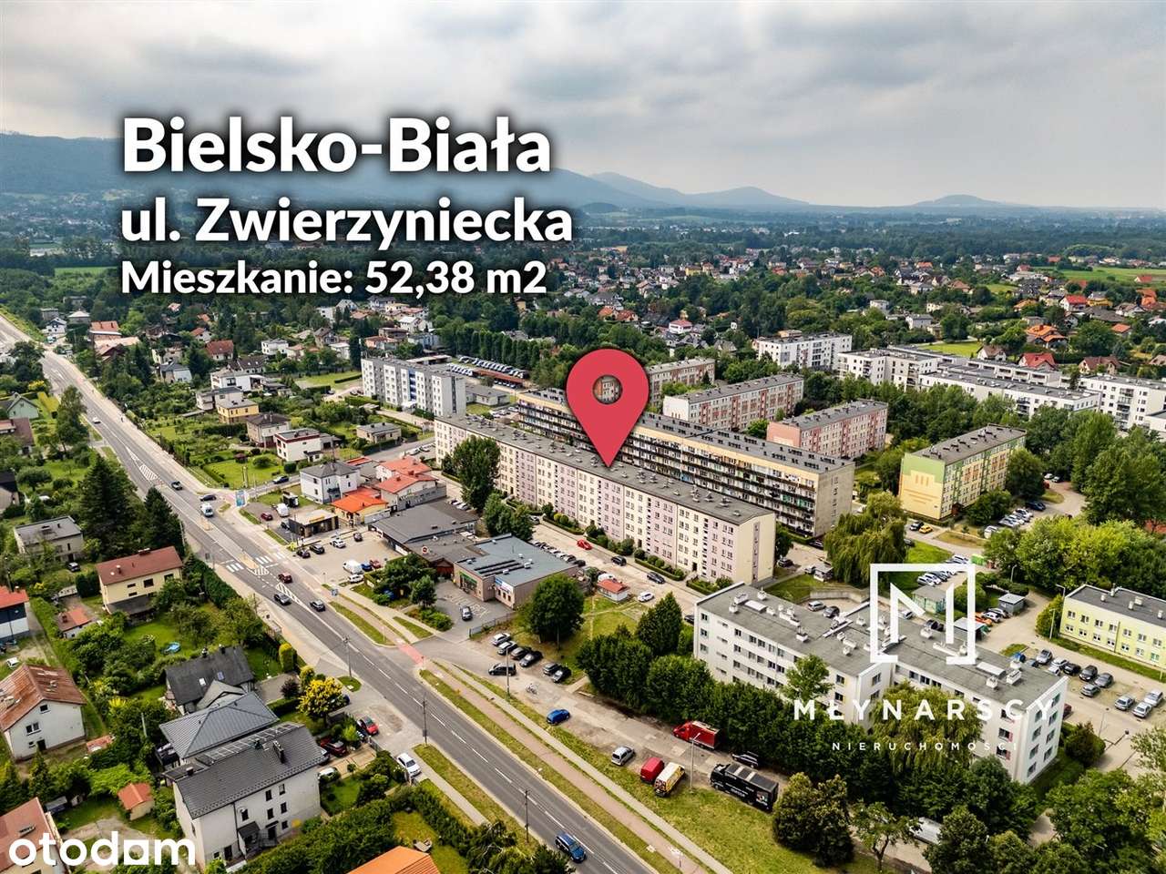 3-pok | 52 m2 | balkon | blisko tereny rekreacyjn