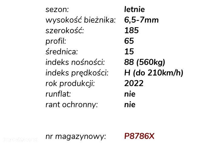 Michelin Primacy 4 185/65 R15 2szt. - 6