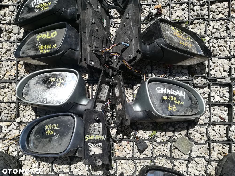 VW LUSTERKA LEWE PRAWE VOLKSWAGEN LUSTERKO - 12