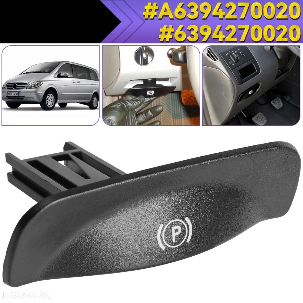 Puxador travão mão Mercedes Vito W639, W202, W203, W204, W207, W211, W212 - 5