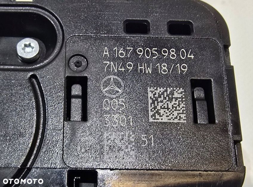 PRZEŁĄCZNIK WŁĄCZNIK ŚWIATEŁ MERCEDES GLE II W167 19r A1679059804 - 4