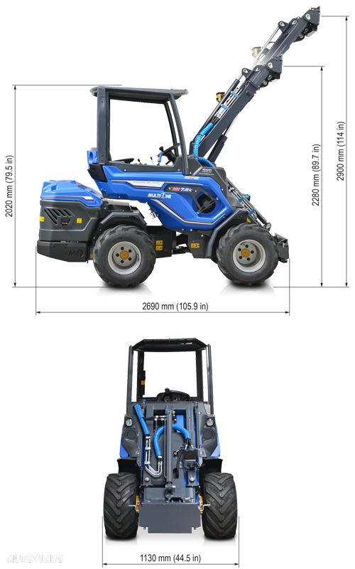 Alta Multione Incarcator telescopic 1.1 -2.3-5.2- 6.3 8.5K - 5