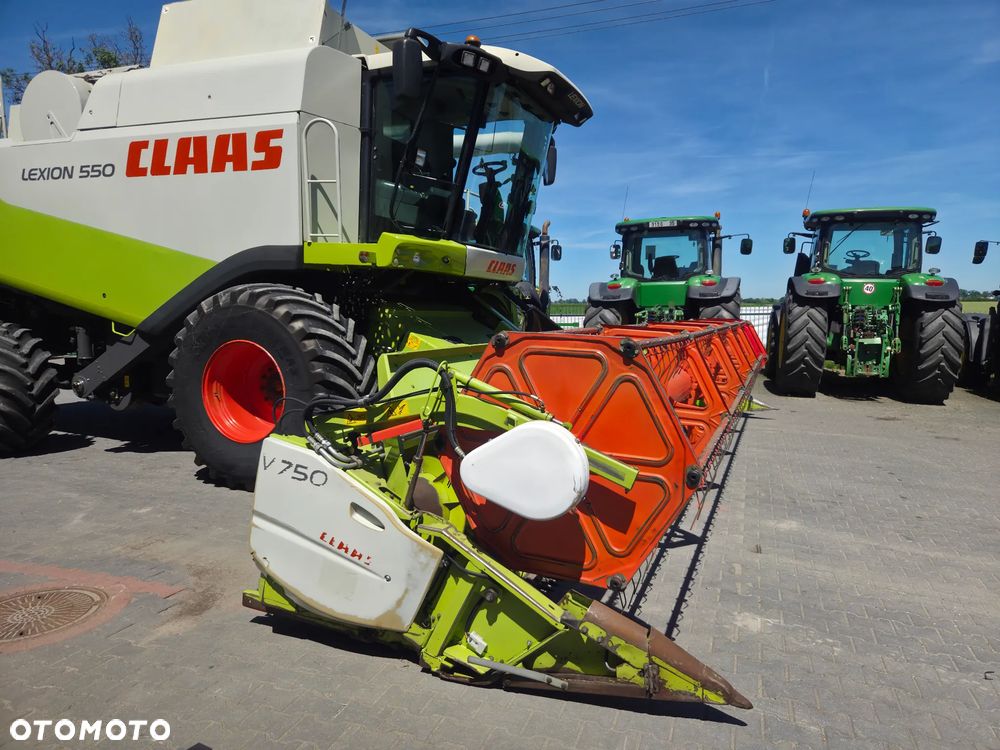 Claas Lexion 550 560 LEXION 540 ŁADNY JOHN DEERE T 660 - 12