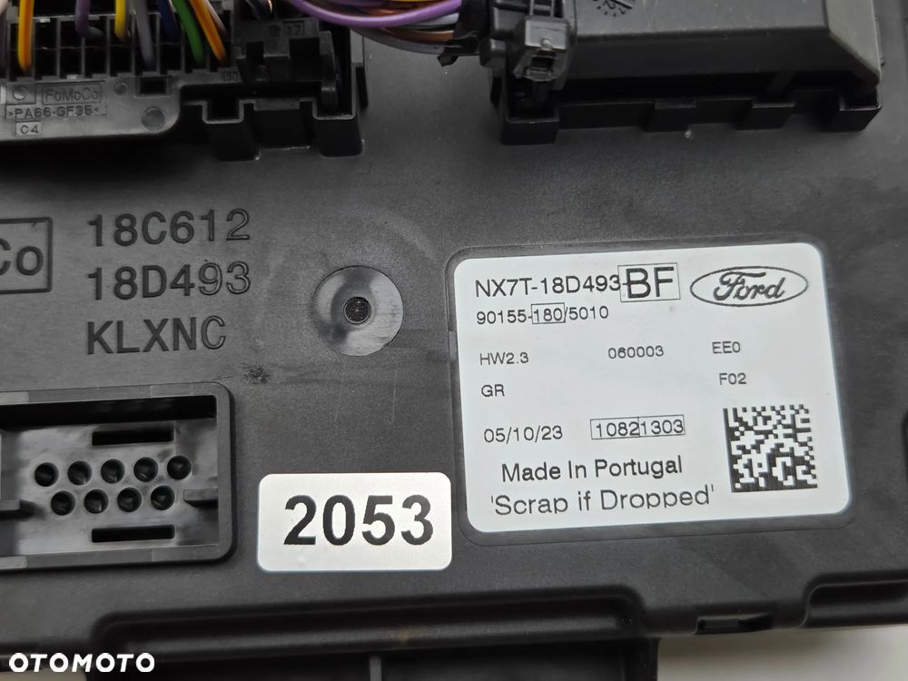 MODUŁ STEROWNIK FOTELI FORD FOCUS IV MK4 LIFT NX7T-18D493-BF - 9