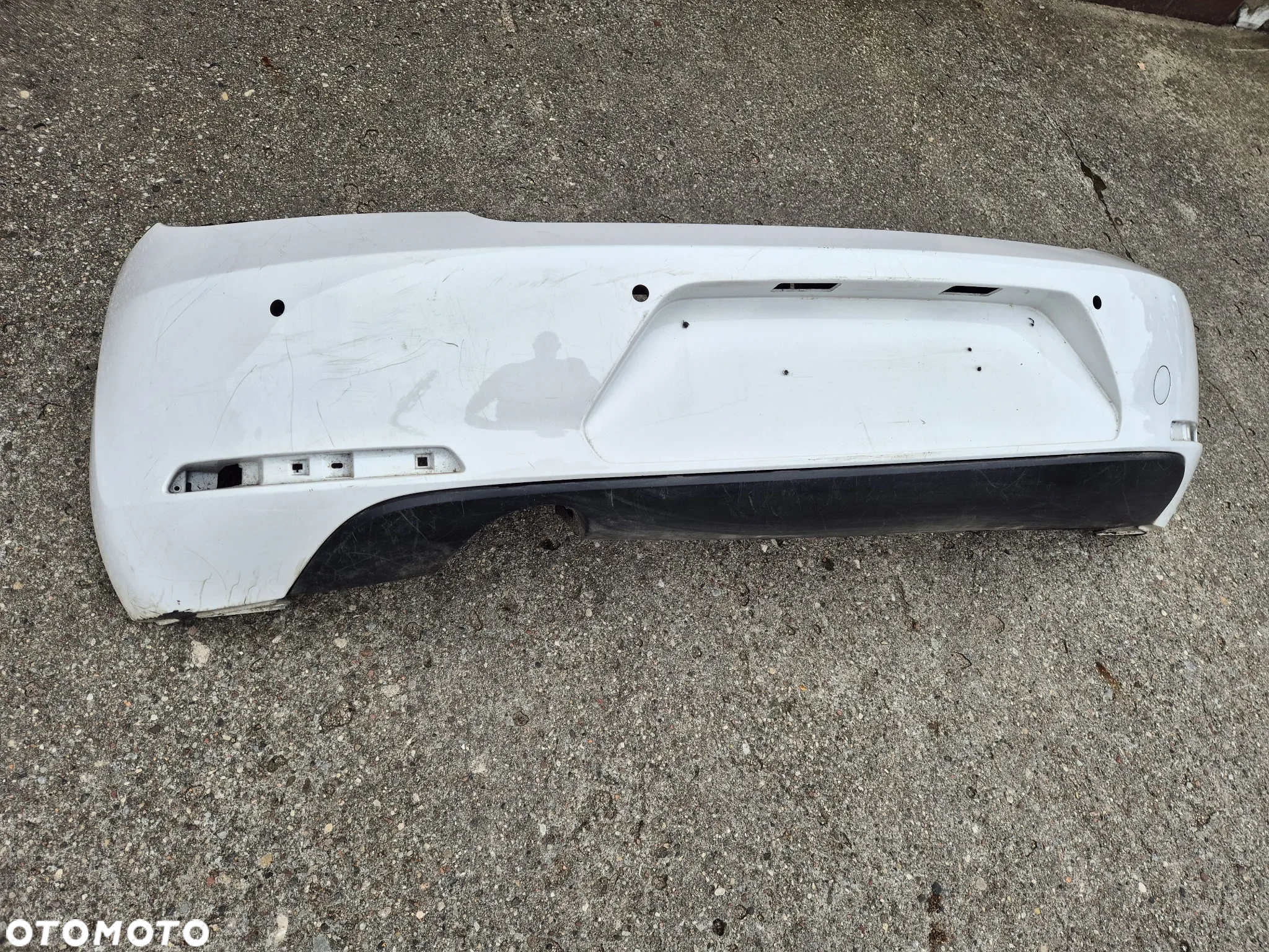 VW Beetle 11- zderzak tylny ślizg wzmocnienie spoiler 5C5 garbus - 2