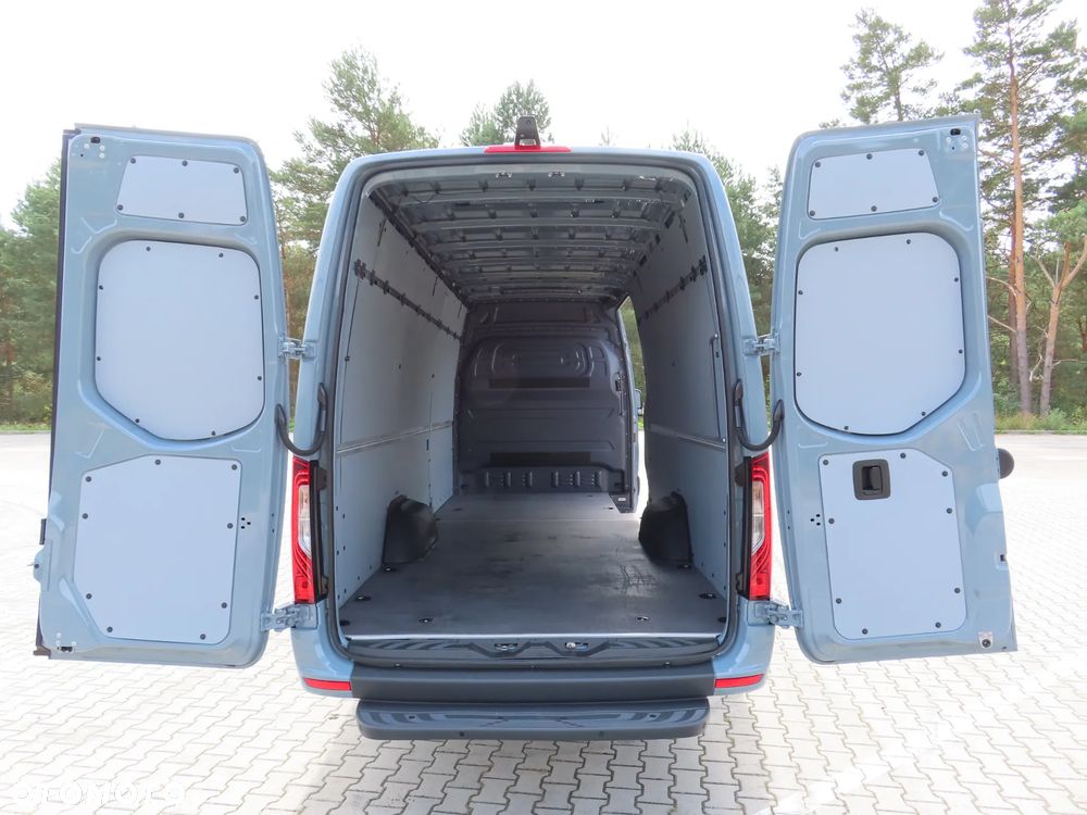 Mercedes-Benz Sprinter 319 CDI 190 KM 9G-Tronic Automat Furgon Blaszak Ekstra Długi LONG MAXI + 4800 mm Wysoki Dach WZMACNIANY Rozstaw Osi 4325 mm FULL Opcja Wyposażenia Stan Auta Nowy Jak Z Salonu OKAZJA DOSTEPNY I GOTOWY - 19