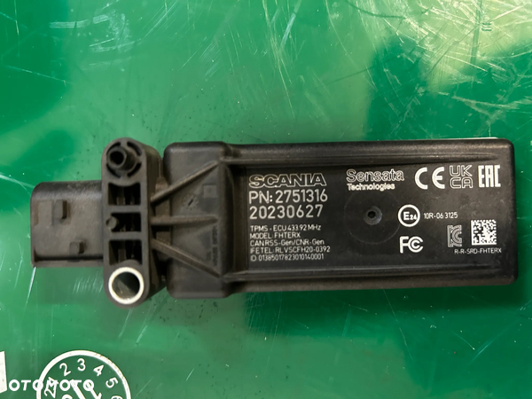 Scania N,G,S Nowy oryginalny czujnik TPMS 2751316