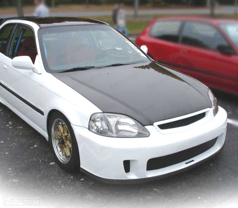 PARA-CHOQUES FRONTAL HONDA CIVIC 96-98 LOOK N1 - 2