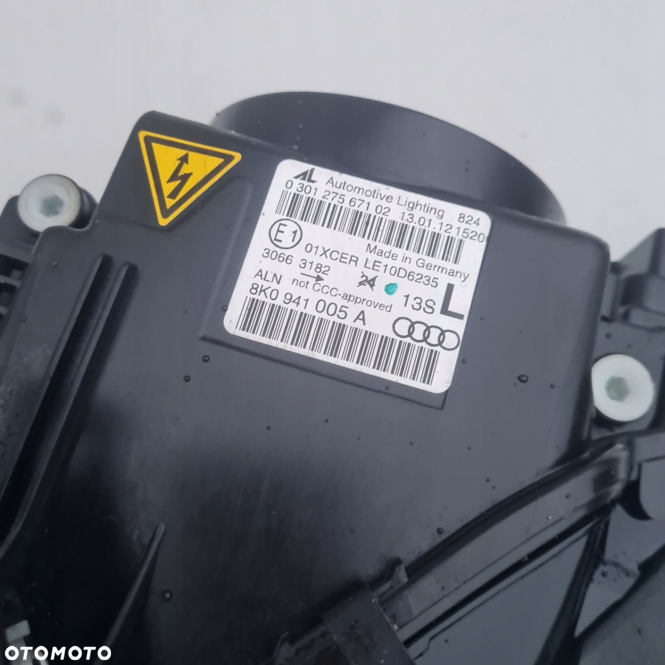 REFLEKTOR LAMPA LEWY PRZÓD LEWA PRZEDNIA AUDI A4 B8 LIFT 8K0941005A - 3