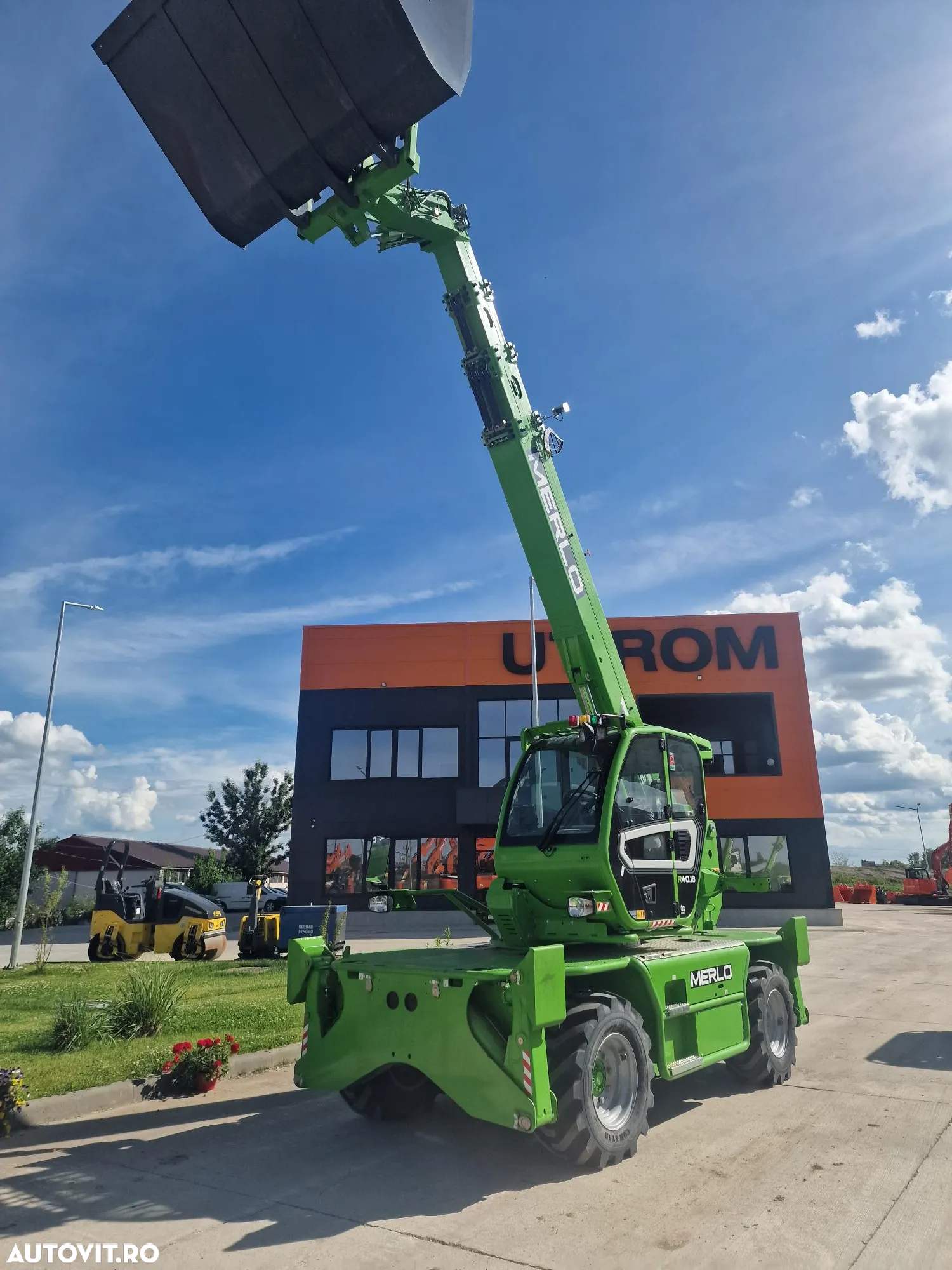 Merlo ROTO la 18m, Furci, cupa, AC, Cupla rapida, posibilitate leasing 5 ani, garantie 2 ani, nefolosit, produs in Italia-PROMOTIE 163.000 EUR+Tva - 22