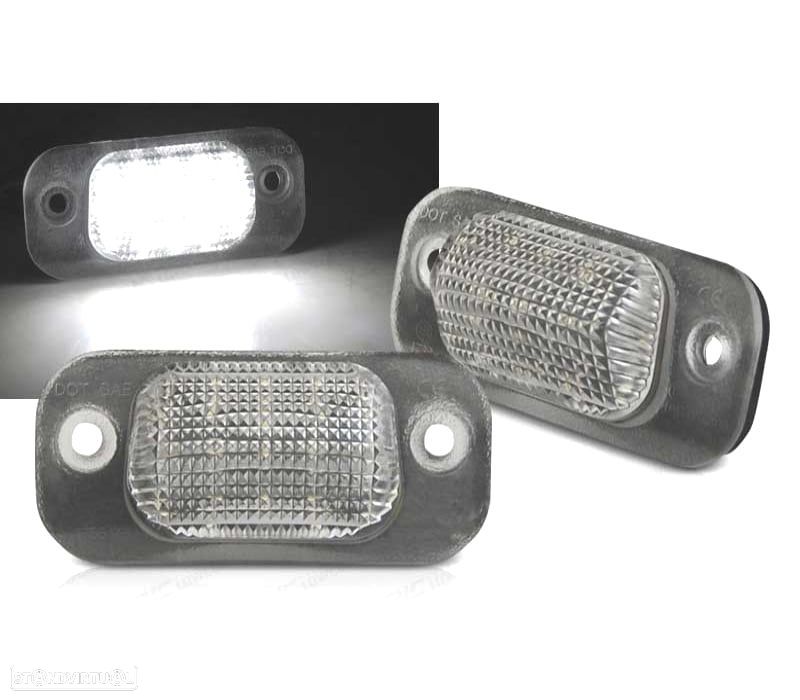 LUZES DE MATRICULA LED VOLKSWAGEN VW GOLF 3 POLO 3 SEAT CORDOBA - 1