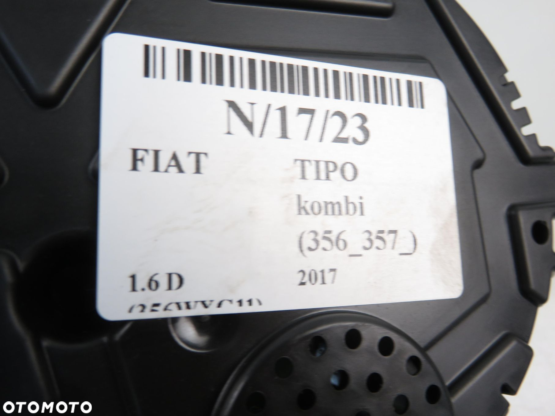 LICZNIK FIAT TIPO 1.6 D A2C13962400 00520782960 - 2