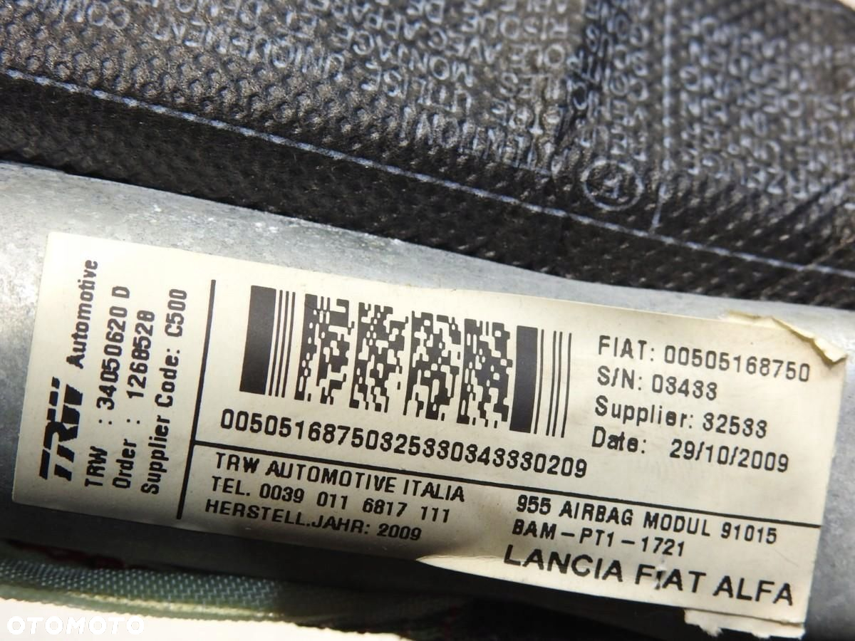 KURTYNA AIRBAG AIR BAG PRAWA ALFA ROMEO MITO BAM-PT1-1721 00505168750 - 5