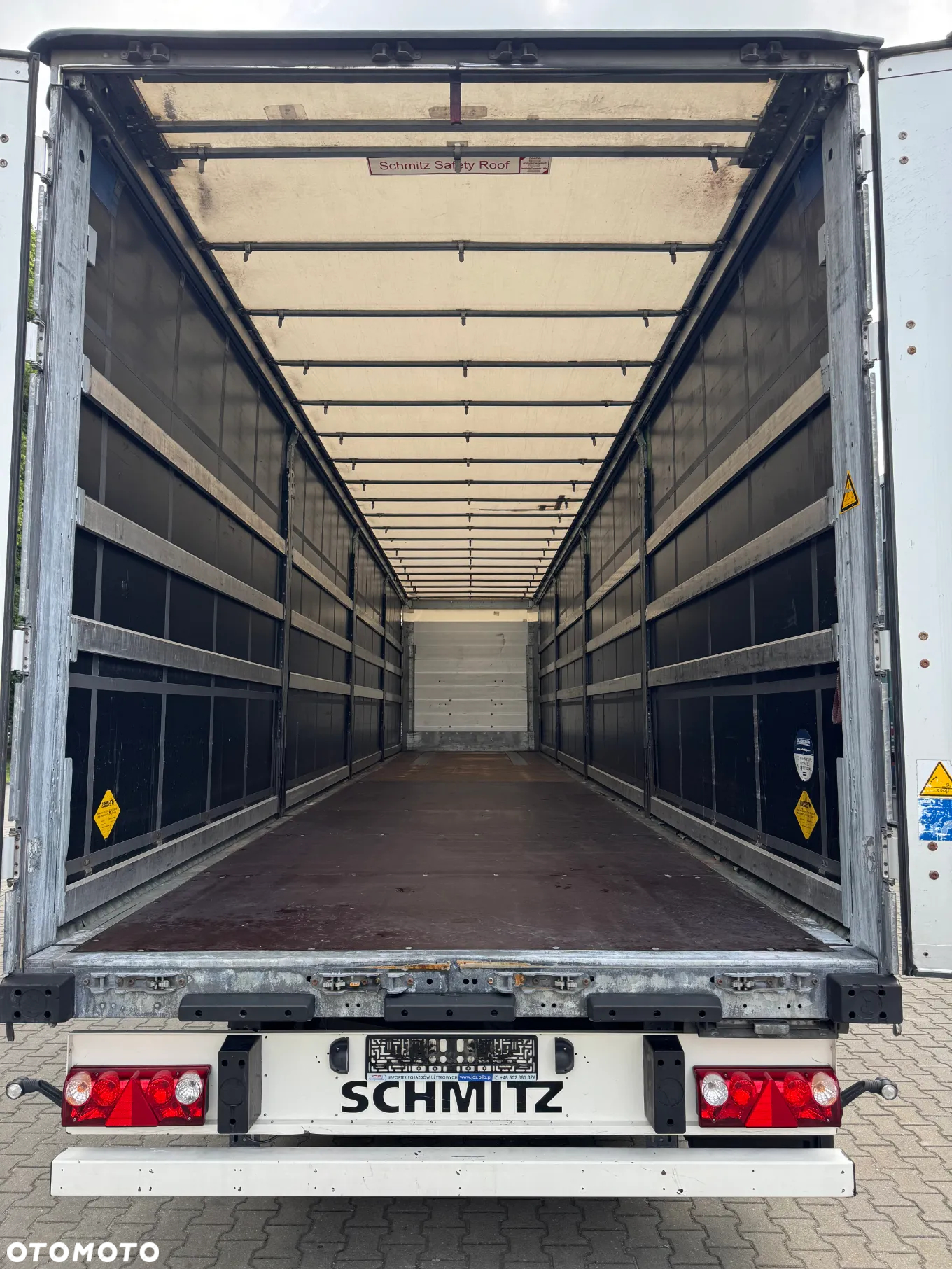 Schmitz Cargobull Firanka, Kosz na PALETY, oś podnoszona!! - 12