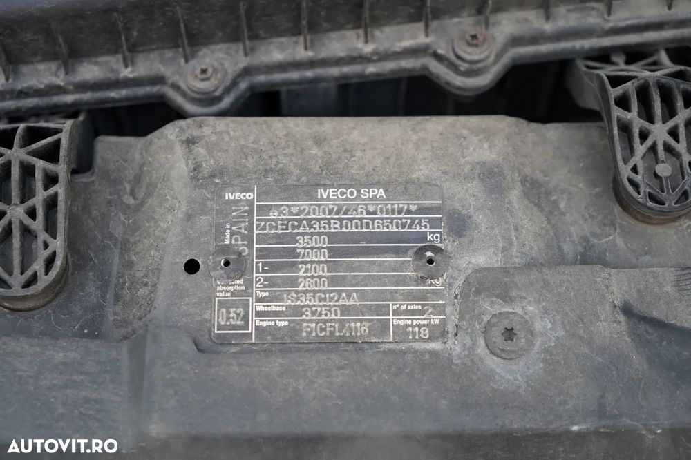 Iveco DAILY 35-160 / 3.0 D / Basculantă 3 direcții / BLOCARE AXE / DUBLU / MANUALĂ / IMPORTATĂ - 39