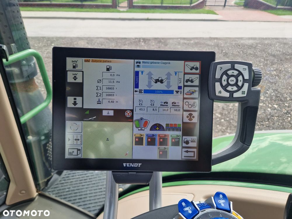 Fendt 722 VARIO SCR PROFI PLUS PNEUMATYKA GPS - 15