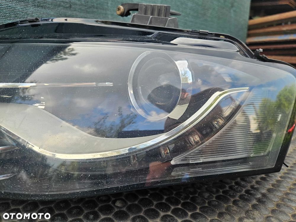 Lampy 8K0941003G 8K0941004G Lampa Reflektor Lewy Prawy Przod Przednie Bi Xenon Skretne Przetwornica EU Audi A4 B8 - 7