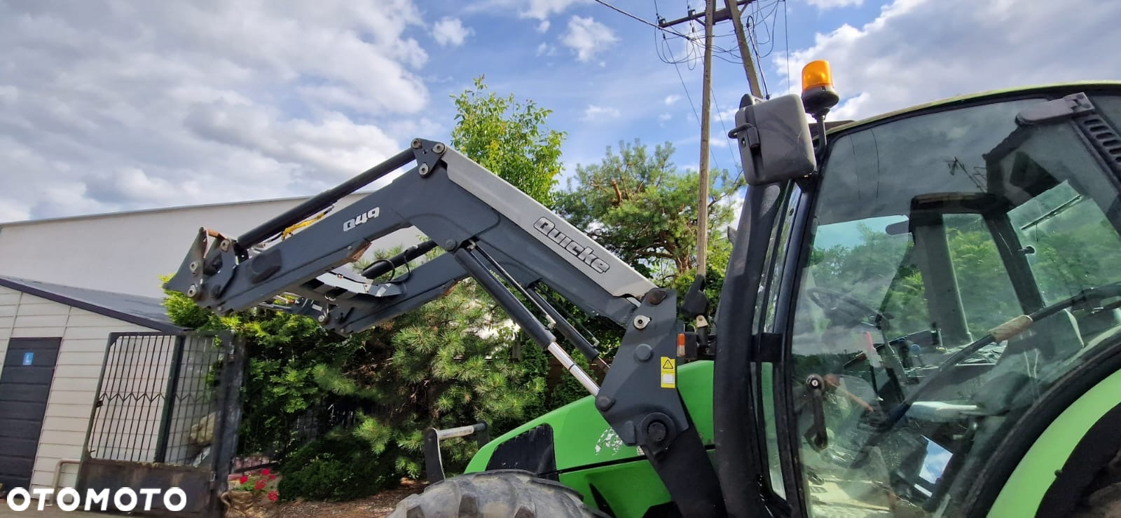 Quicke Q49 Ładowacz czołowy Tur DEUTZ-FAHR AGROTRON Kompletny - 2