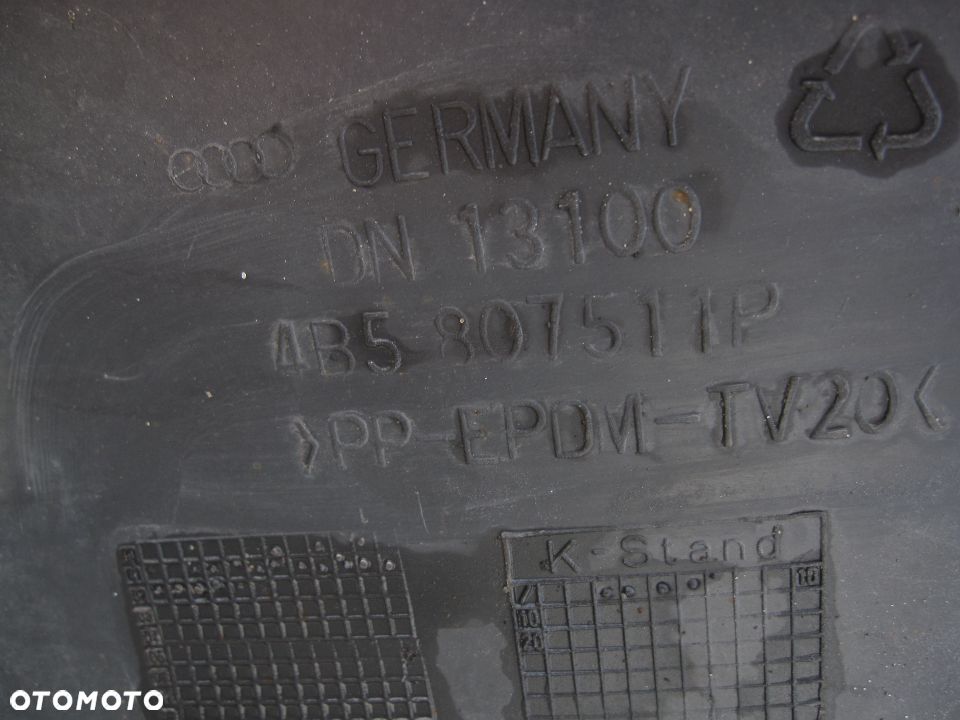 Audi A6 C5 sedan zderzak tylni tył 4B5807511P - 5