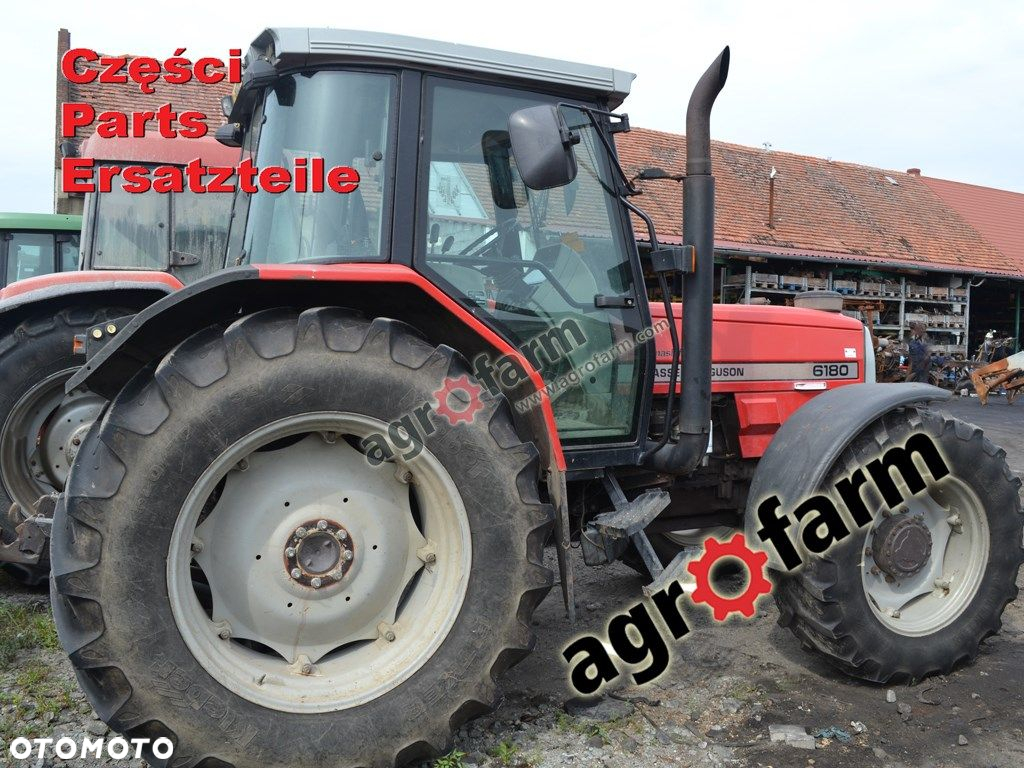 Massey Ferguson 6180 części, skrzynia biegów, oś - 2