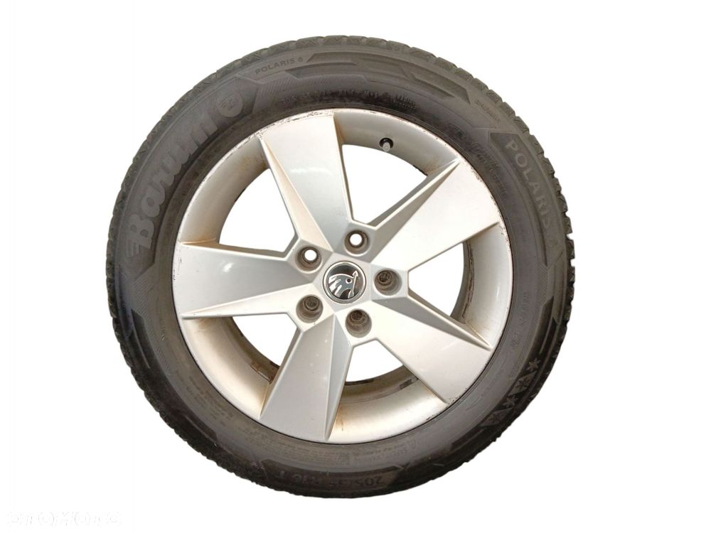 FELGI Z OPONAMI SKODA OCTAVIA III 205/55/16 16'' 6,5J ET46 5X112 5E0601025H - 5