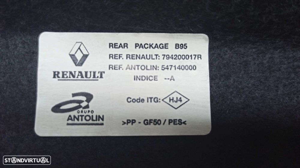 CHAPELEIRA DA MALA RENAULT MEGANE III BERLINA 5 P DYNAMIQUE - 3