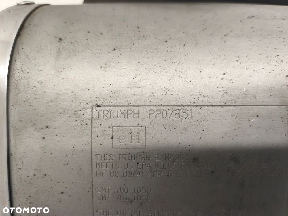 Tłumik, wydech, osłona wydechu, tłumika Triumph Speed Triple 1050 - 15