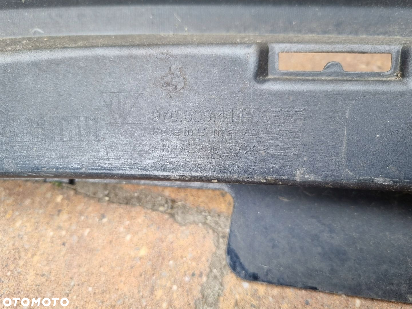 porsche panamera 970 lift 13- 16 zderzak tył ORYGINAŁ - 7