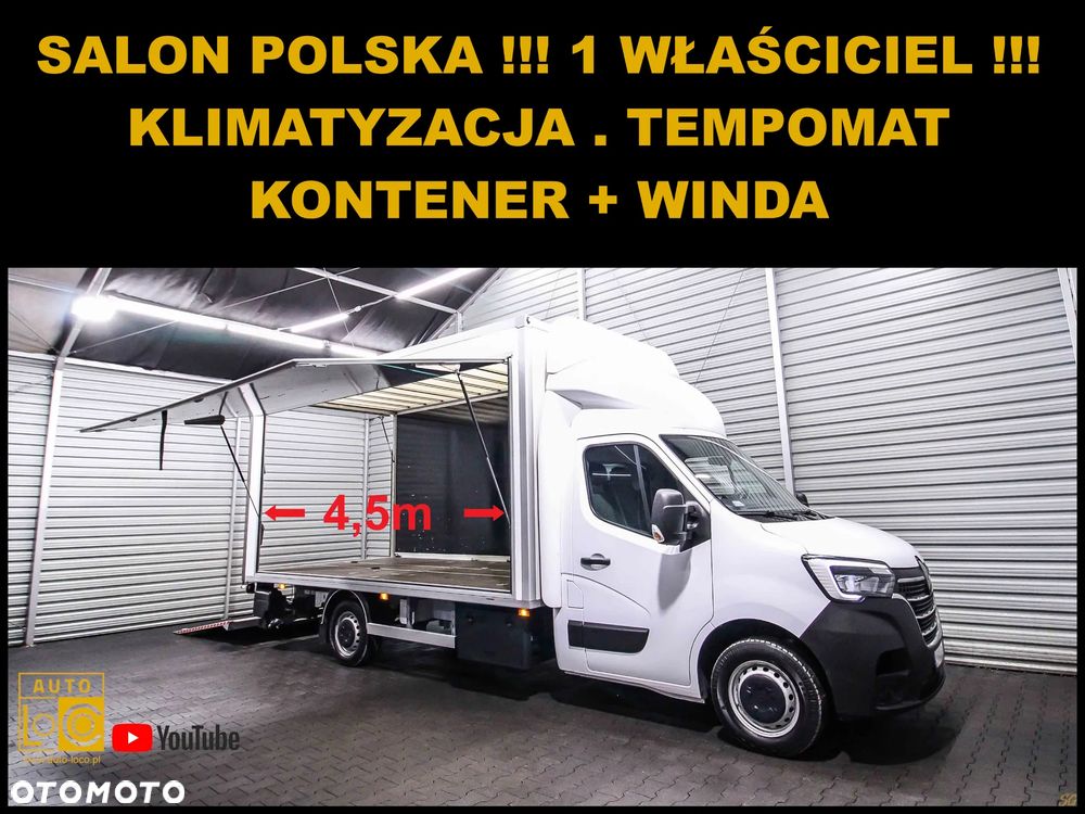 Renault MASTER KONTENER + WINDA 750 kg - 2