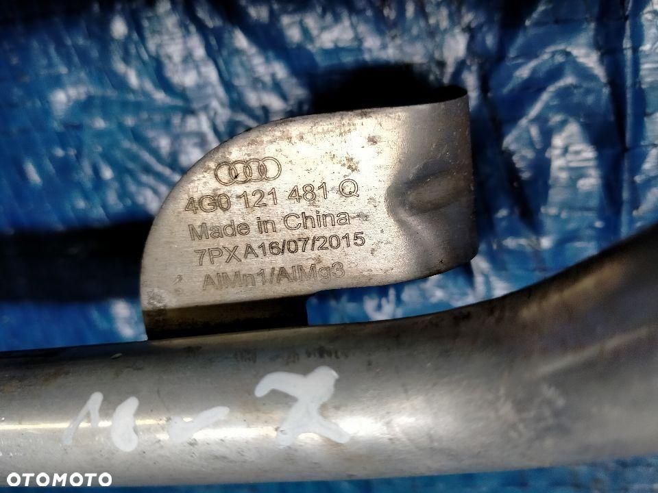 AUDI A6 C7 Lift Rura Rurka Przewód Wody 4G0121481 - 3