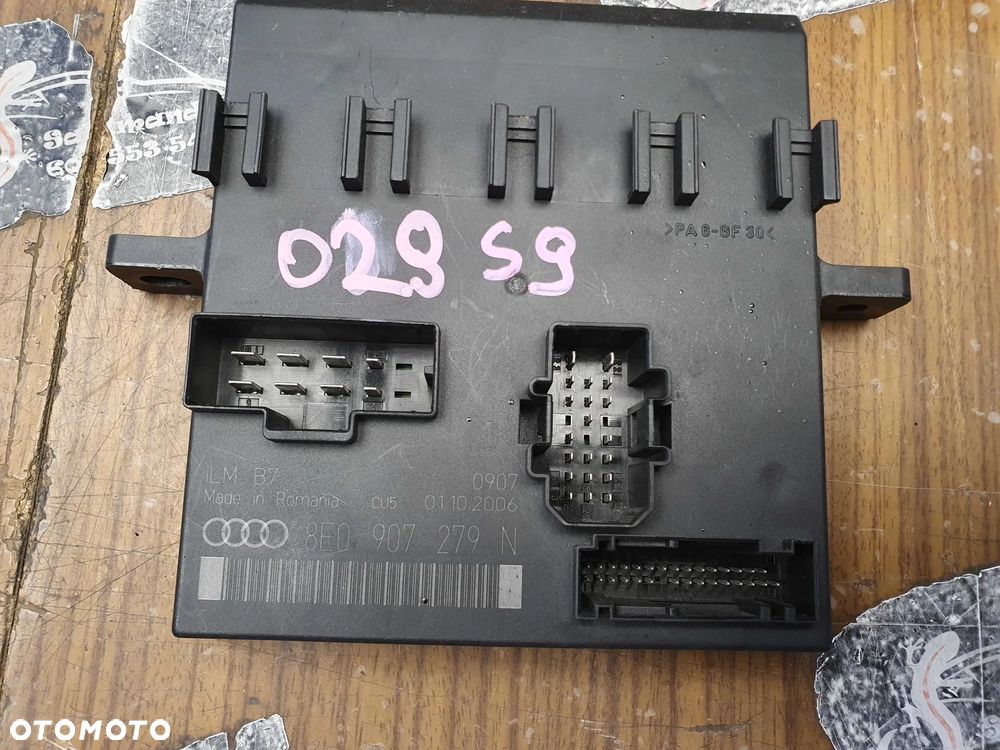 Moduł 8E0907279N Świateł Sterownik Komputer Swiatla Audi A4 B7 Seat Exeo - 3