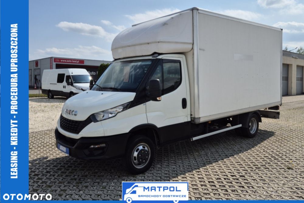 Iveco Daily 35C14, Kontener 8PAL, Winda DHollandia 750KG, klimatyzacja, - 1