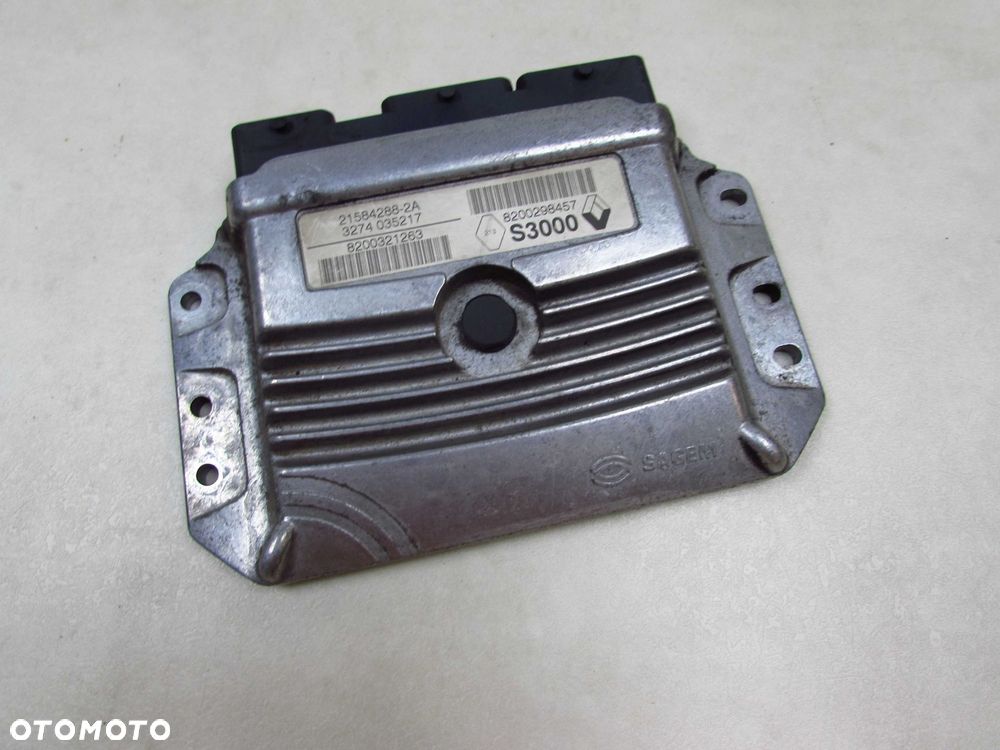 RENAULT  MEGANE III SCENIC III 1.6 16V KOMPUTER STEROWNIK 21584288-2A 8200298457 - 3
