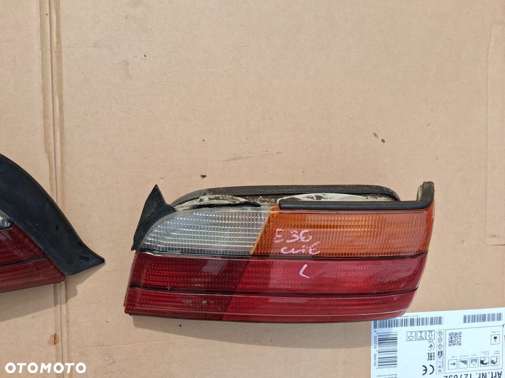 Lampa tył BMW E36 COUPE prawa lewa  1387653    1387654  OE - 5