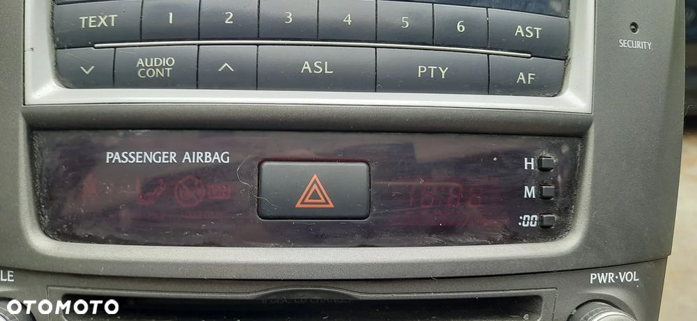 Kierownica Lexus Is 2 Skóra multifunkcja tempomat Panel Klimatyzacji sterowania radiem 86120-53370 fx-mg9007 p3801 mp3 - 12
