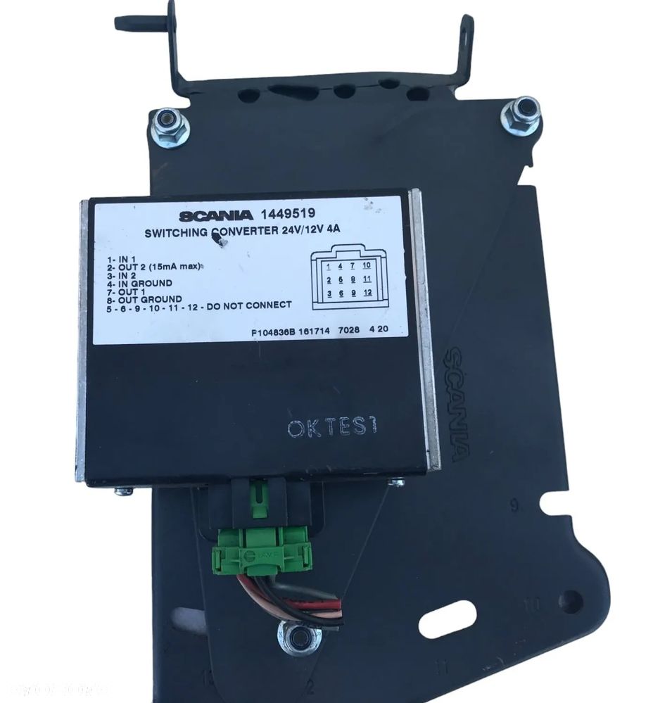 PRZETWORNICA MODUŁ SCANIA 4 164L R480 1449519 - 1