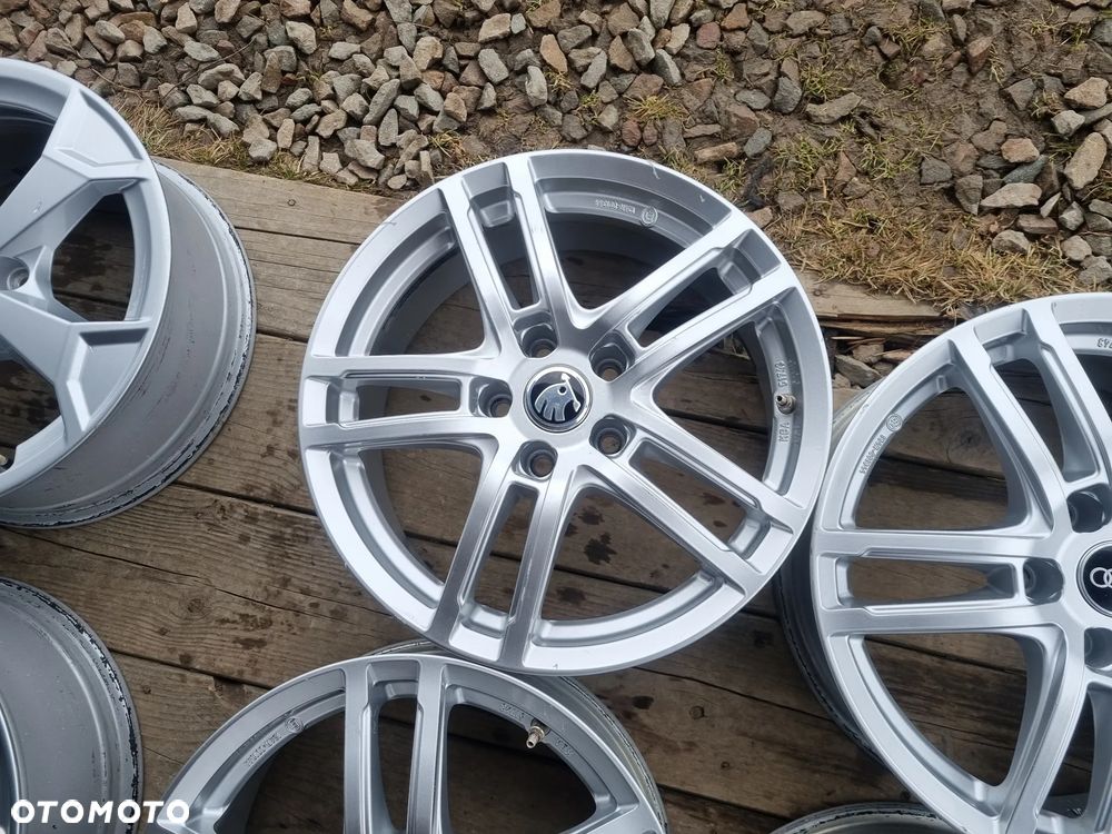 VW TIGUAN,PASSAT, AUDI A4,SKODA KAROQ,SEAT TARRACO 7X17 ET40 5X112 bdb stan - 7