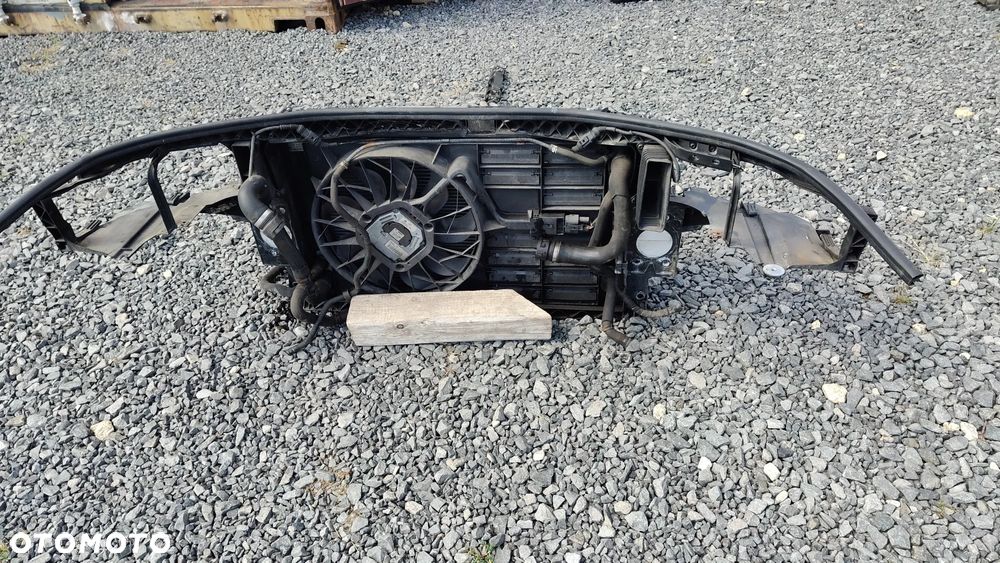 AUDI A8 D3 LIFT BENZYNA FSI WZMOCNIENIE CZOŁOWE Pas Przedni Przód Chłodnice - 7