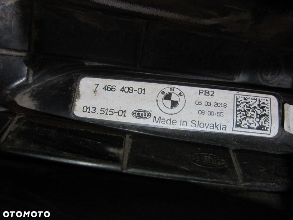 BMW X3 G01 LISTWA PROGOWA LEWA PRÓG NAKŁADKA 7466409 LED LAMPKA 51777400675 - 13