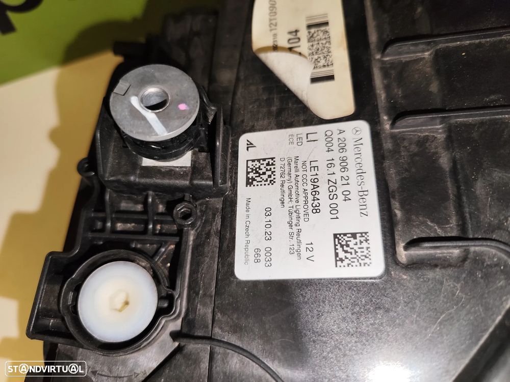 MERCEDES C-CLASS W206 FAROL FULL LED ESQUERDO - FF692 - 7