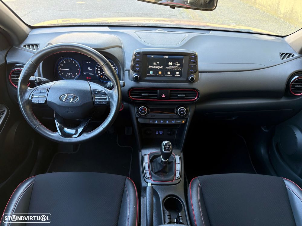 Hyundai Kauai 1.0 T-GDi Premium Pele/Tec.Vermelho - 5