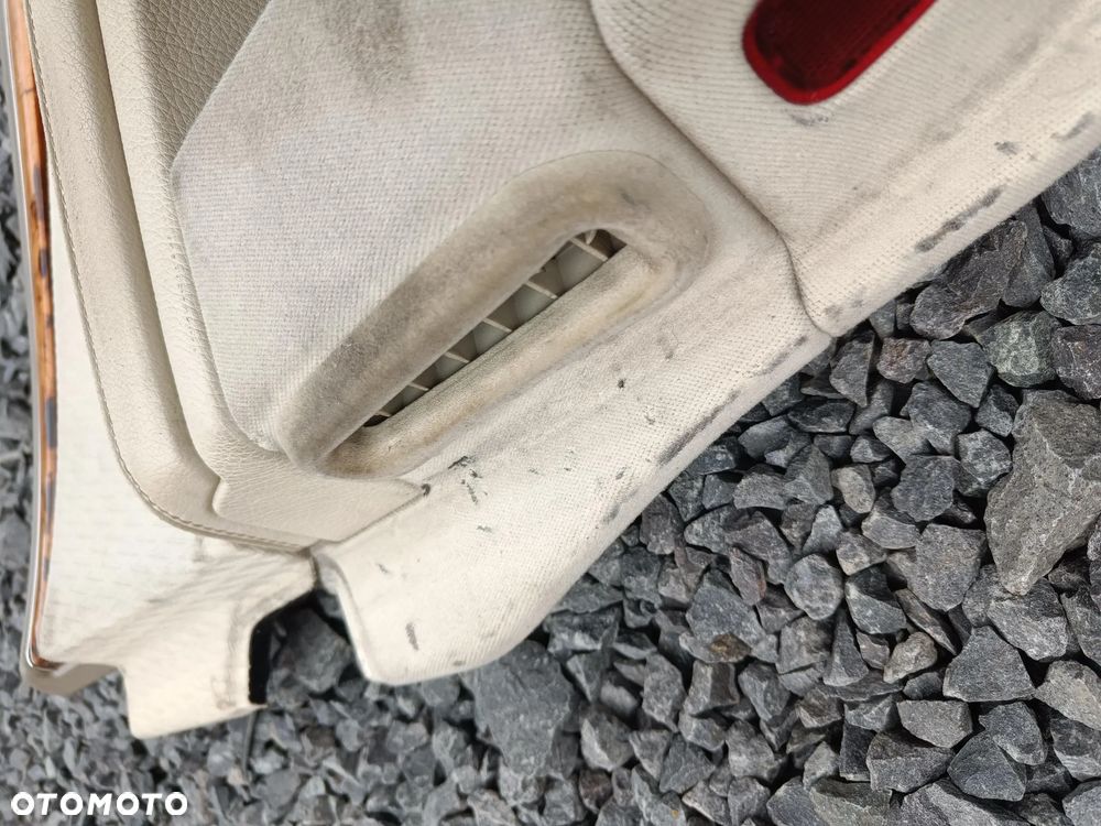 MERCEDES W211 BOCZEK TAPICERKA LEWY PRZÓD PRZEDNI BEŻOWY BEŻ BANAN MATERIAŁ - 6