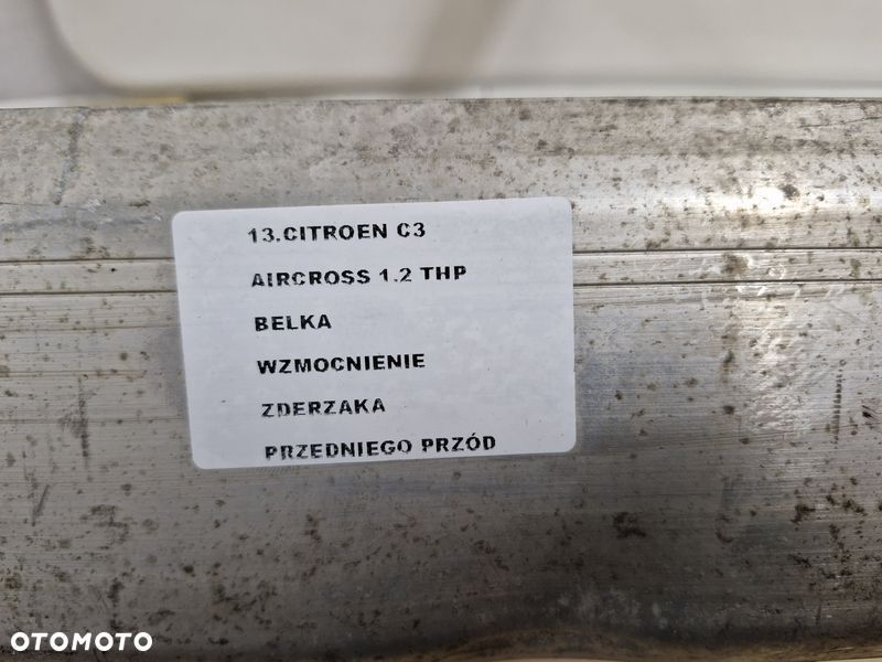 citroen c3 aircross 1.2 thp belka wzmocnienie zderzaka przedniego przód - 2