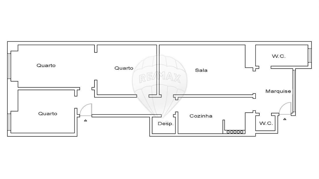 Apartamento T2 para arrendamento - Grande imagem: 2/31