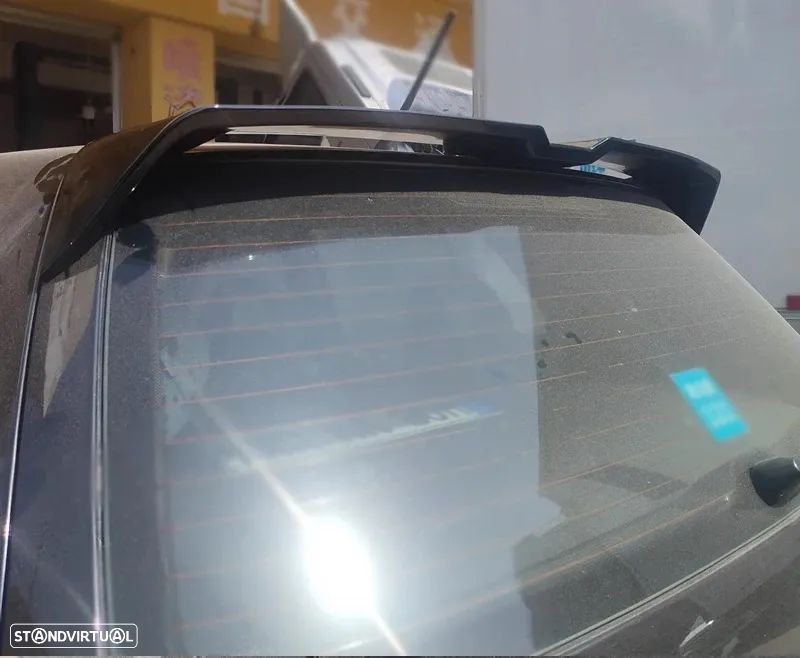 Aileron / lip / spoiler traseiro em plástico ABS (por pintar ou em preto piano brilhante) para VW Golf 4, 3/5 portas hatchback 1998-2004 - 9