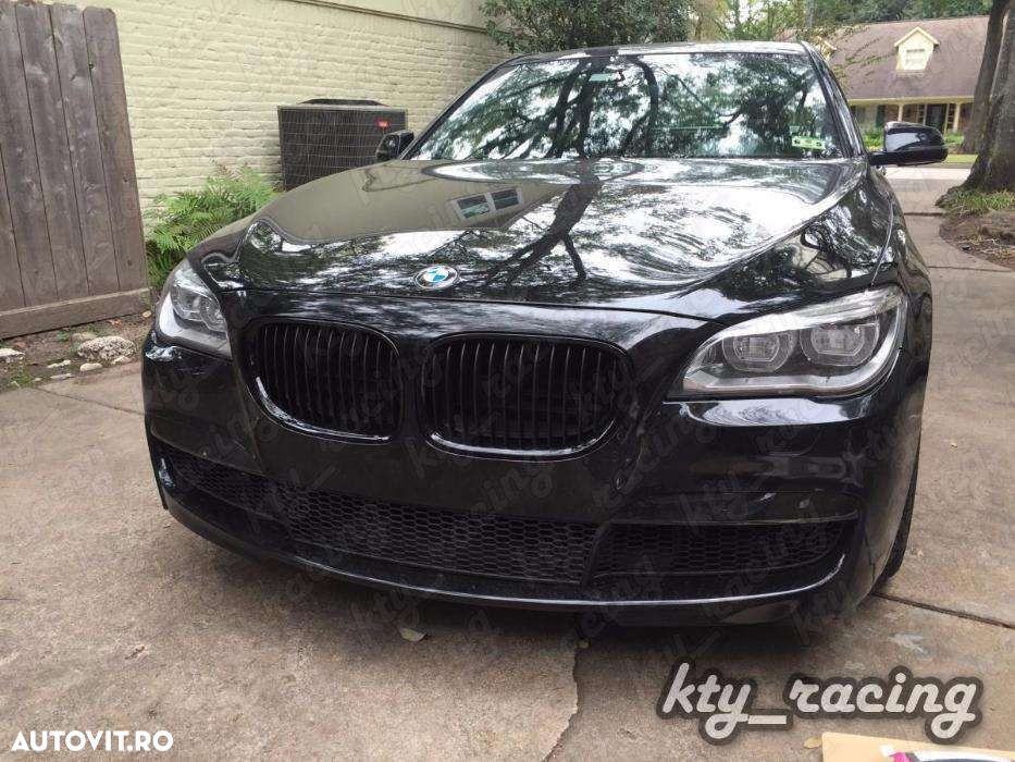 Grile pentru Bmw Seria 7 F01 F02(2008-2012) negru lucios  CALITATE PREMIUM ⭐️⭐️⭐️⭐️⭐️ - 4