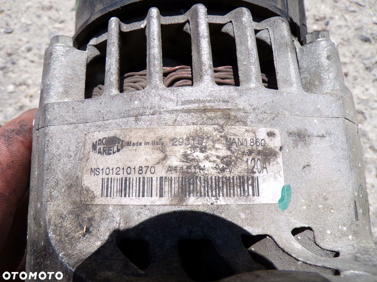 ALTERNATOR ALFA ROMEO 147 156 GT 1.9 16V JTDM MS1012101870 - 4